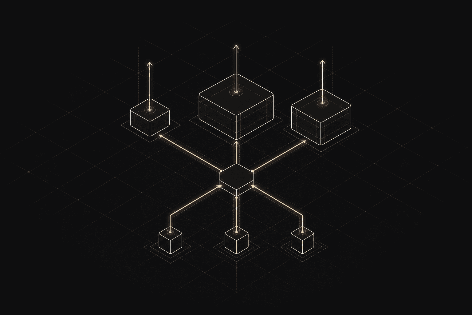 Diagram of three workloads routed to three different task-specific models.